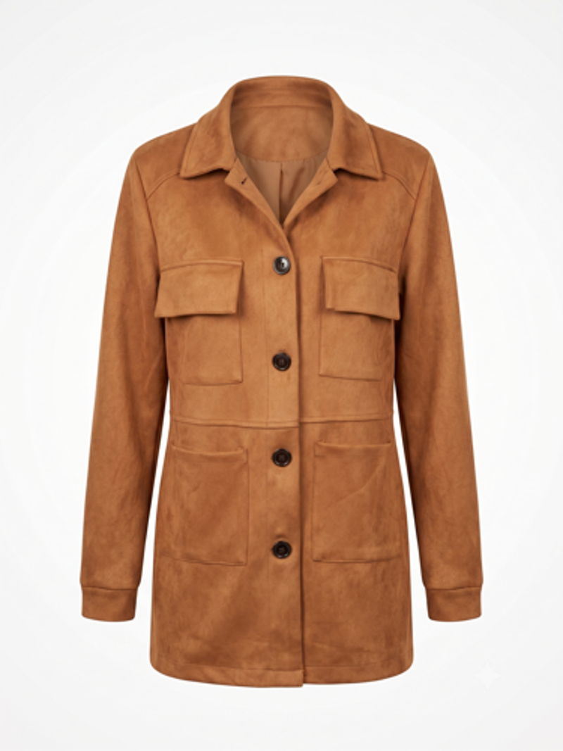 Blazer Mujer Give Camel — vista alternativa