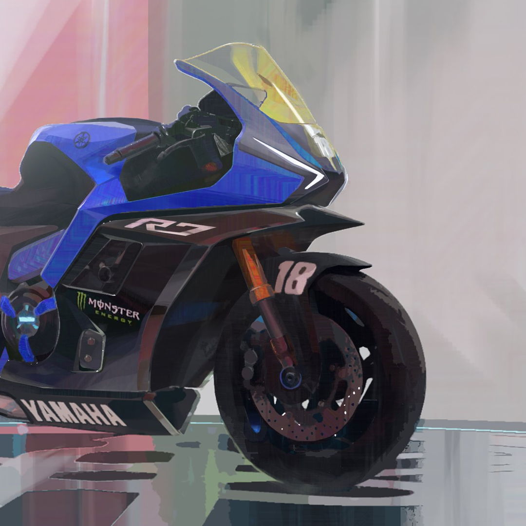 Image of Yamaha R7 sponor project