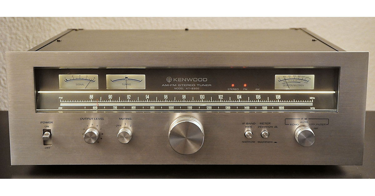 KENWOOD KT-8300 AM/FM TUNER-ORIGINAL BOX For Sale | Audiogon