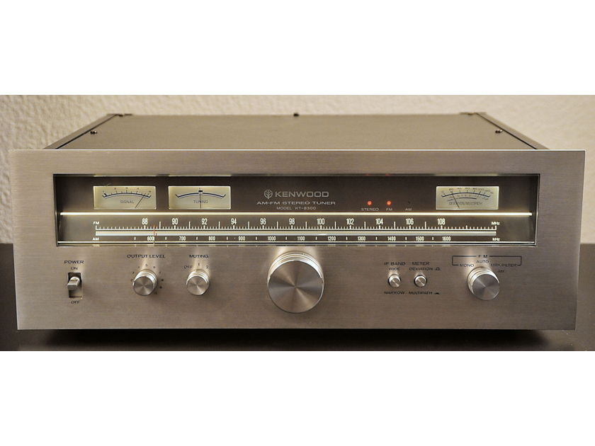 KENWOOD KT-8300 AM/FM TUNER-ORIGINAL BOX For Sale | Audiogon