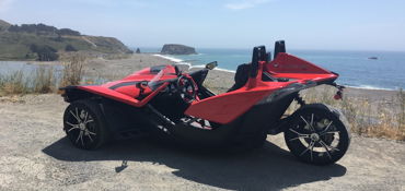 2015 POLARIS SLINGSHOT SL motorcycle for rent near Hamptonville, NC