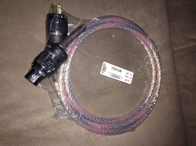 Nordost  Valhalla 2m 15a power cable Free ship US 48 sa...