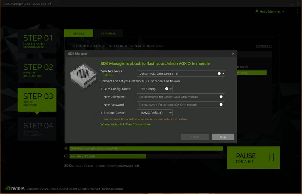 SDK Manager step-3 end