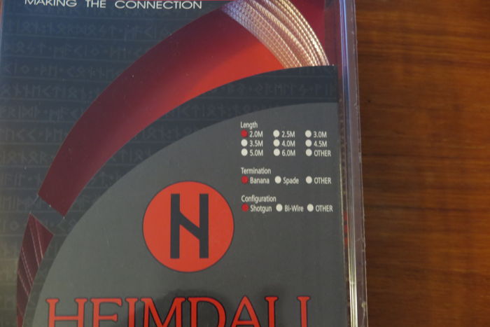 Nordost Heimdall Version 1 2.0 M Speaker Cable