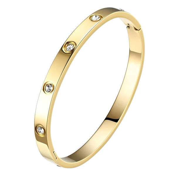 Razoa Jewels Boutique - 18K gold plated Stainless steel bracelet