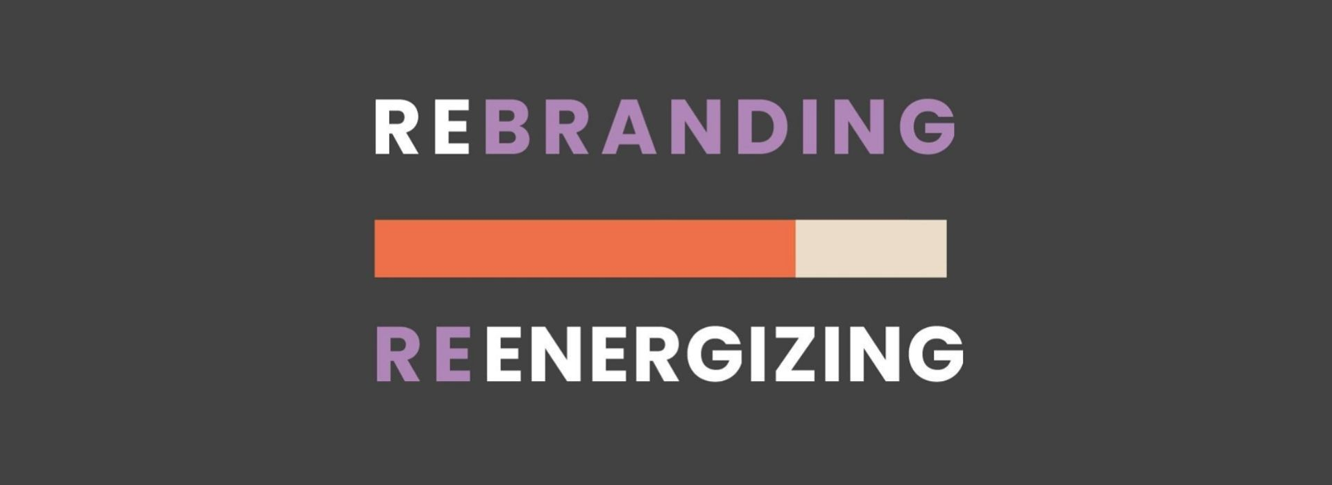 Wico Lab Banner that says "Re branding Re energizing"