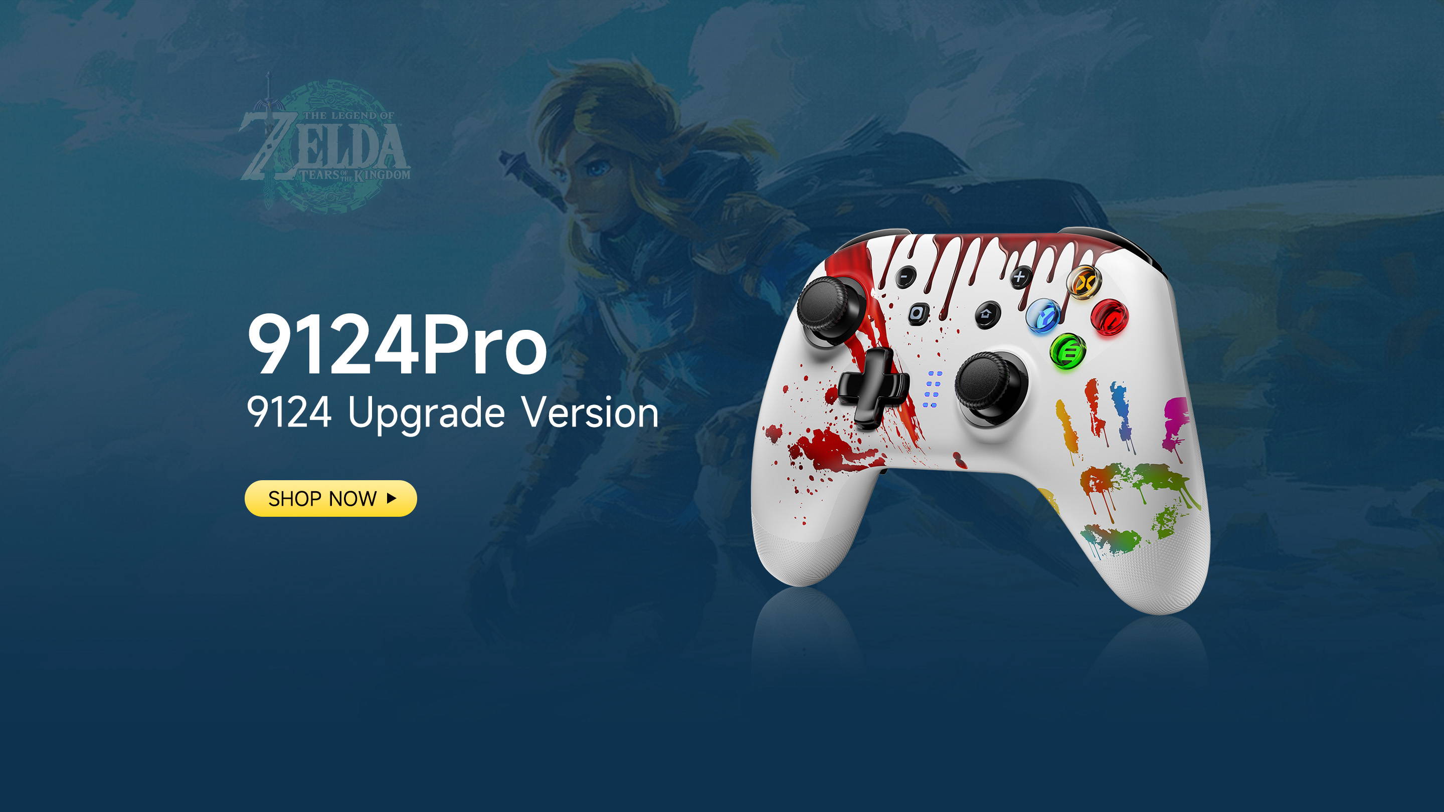 EasySMX 9124 Pro switch pro controller with hall joystick