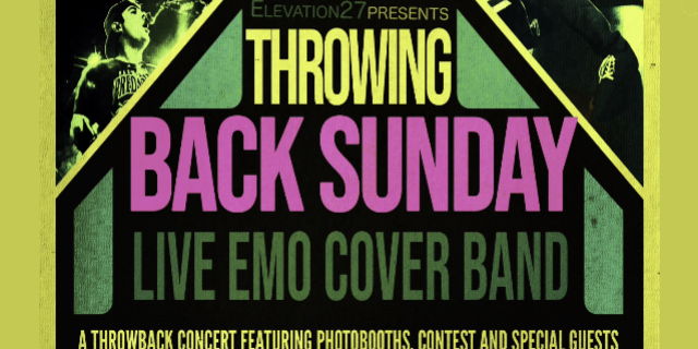 Throwing Back Sunday: A Live Emo Cover Band at Elevation 27 promotional image