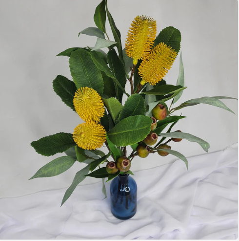 Banksia Spray Arrangement - Realistic Artificial Flowers - Image 2