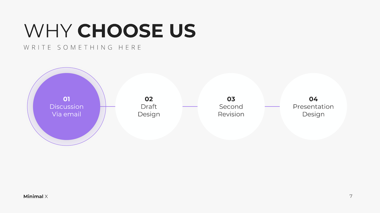 Modern X Agency Presentation Template 