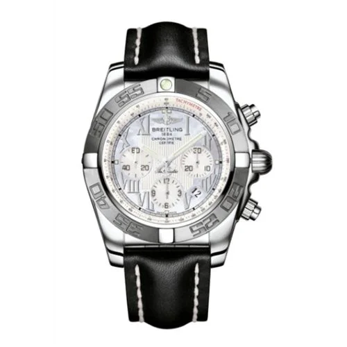 Chronomat 44 Stainless Steel / MOP - Roman / Calf