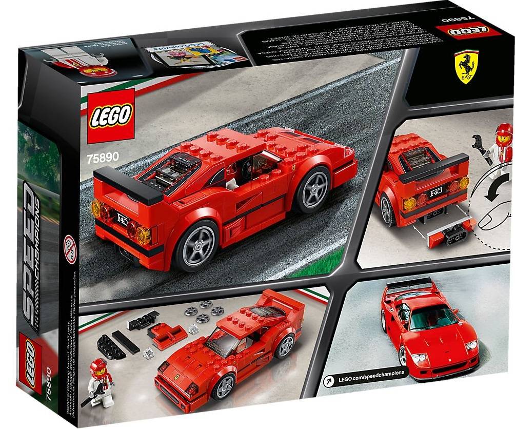 LEGO Speed Champions Ferrari F40 Competizione 75890