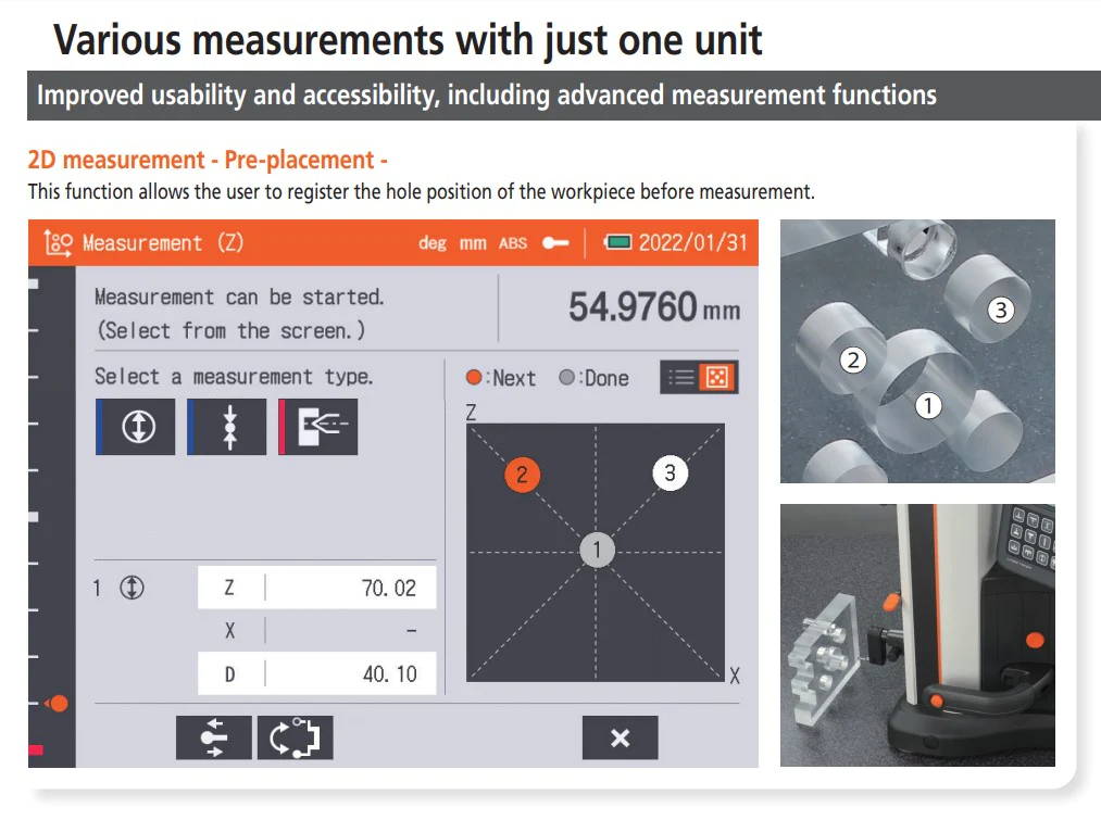 Mitutoyo Linear Height Gage Brochure at GreatGages.com