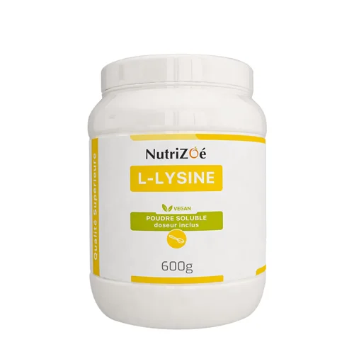 L-Lysine en poudre - 600 grammes