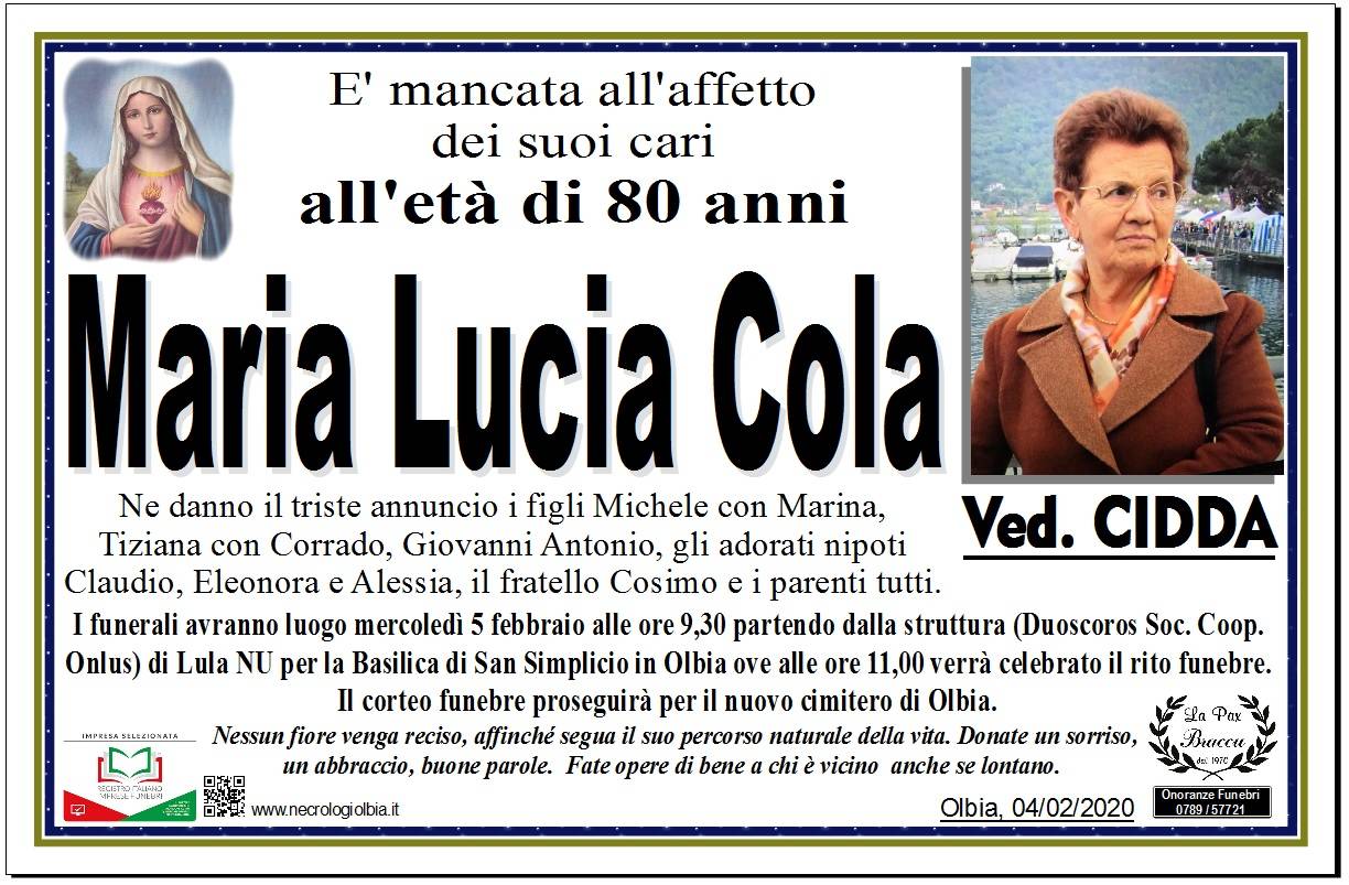 Maria Lucia Cola