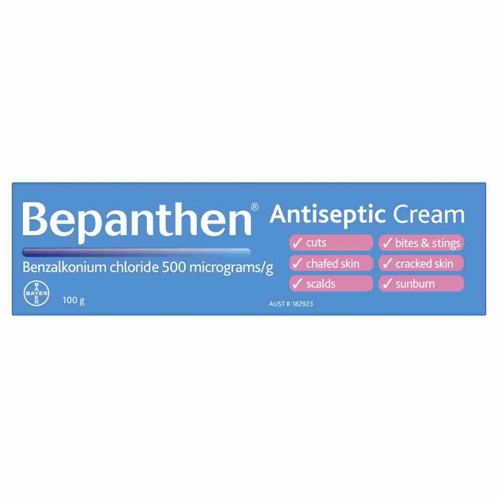 Bepanthen Antiseptic Soothing Cream 100g - Image 3