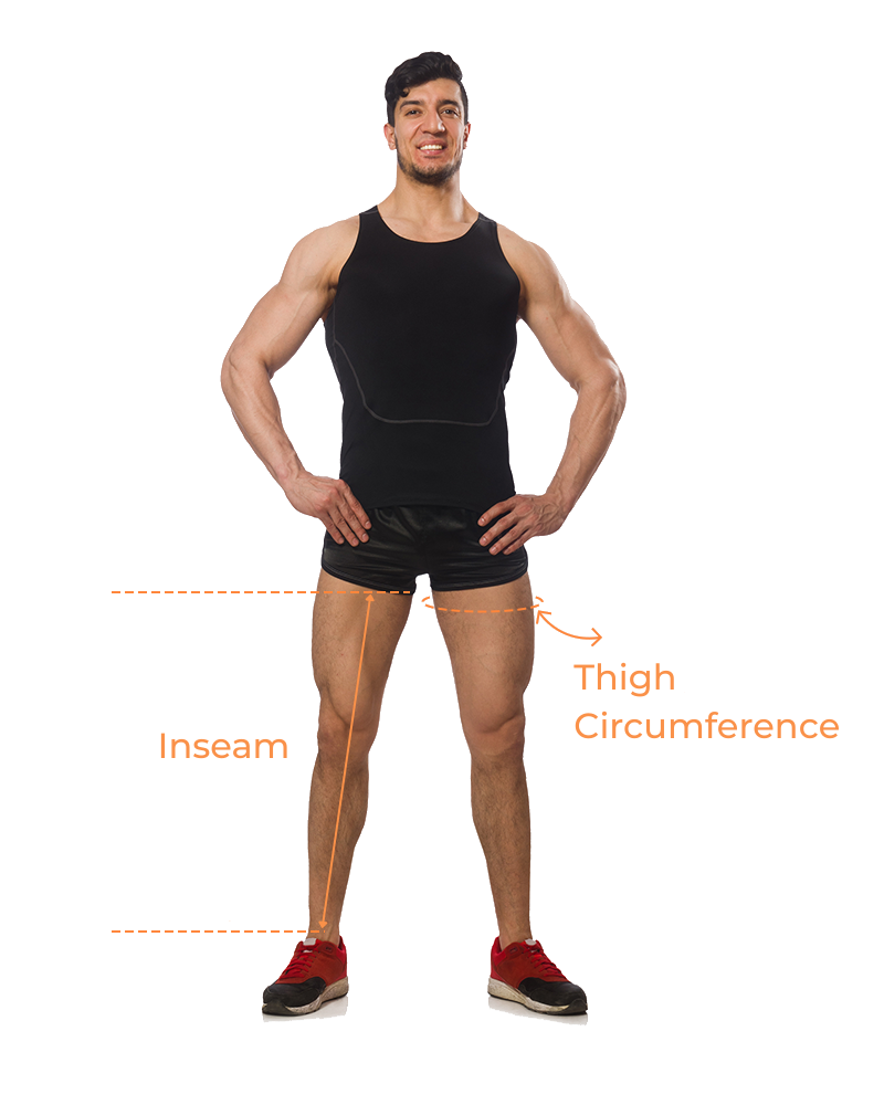 measure your inseam and thigh size before buying the compression boots.