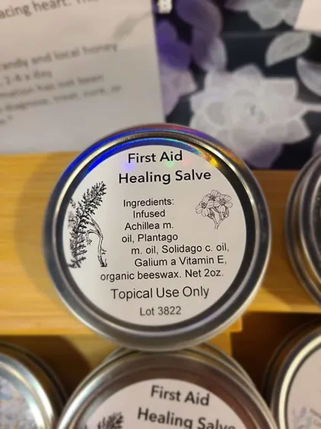 First Aid Healing formerly Wild and Weedy Salve