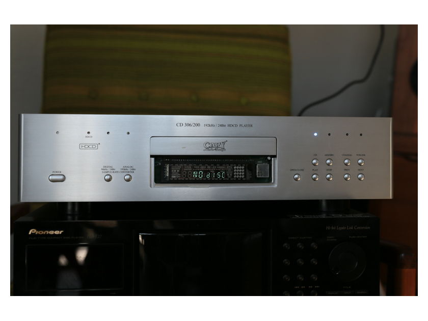 Cary Audio Design CD-306.200  CD player DA converter 192kHz / 24bit w/ RC-306 CD 306 200