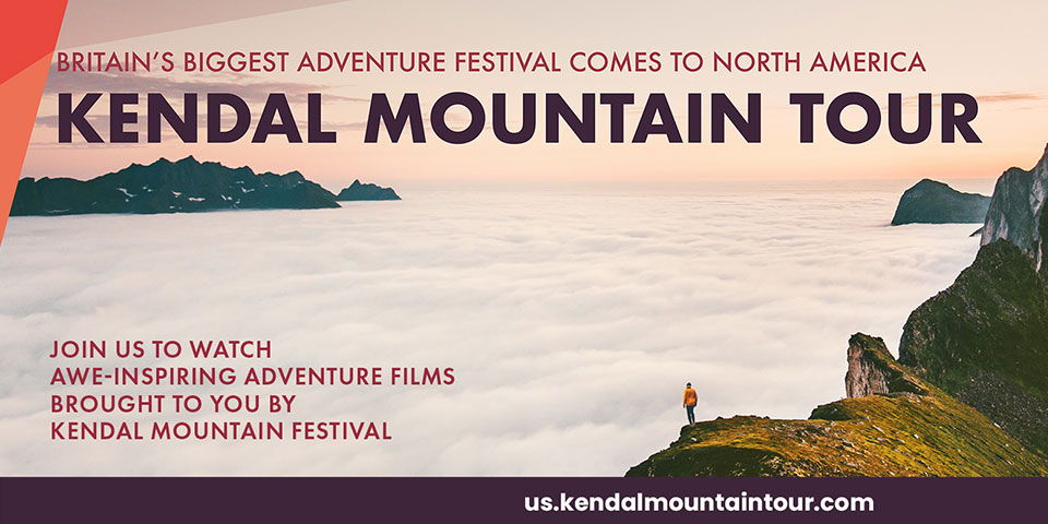 Kendal Mountain Film Tour 2024 promotional image