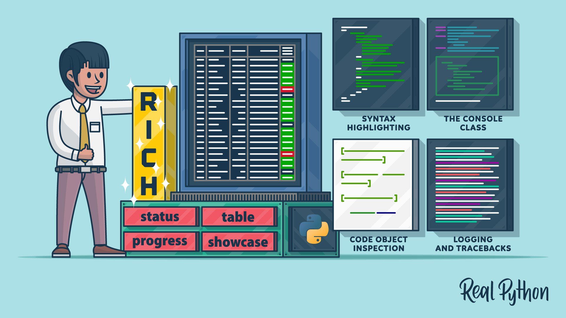 The Python Rich Package: Unleash the Power of Console Text – Real Python