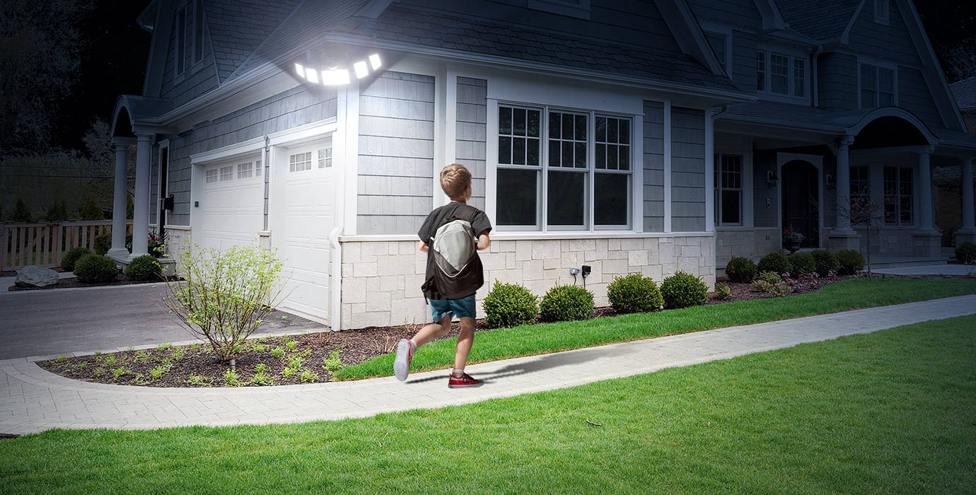 5 Heads Motion Sensor LED Lights for Outdoor Pathway