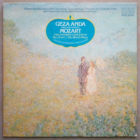 RCA/Anda/Mozart - Piano Concertos Nos. 20 & 21 / EX