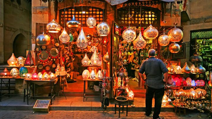 The Khan El Khalili Bazaar is an incredible place to explore and experience Egyptian culture