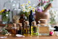 variety of essential oil vials 