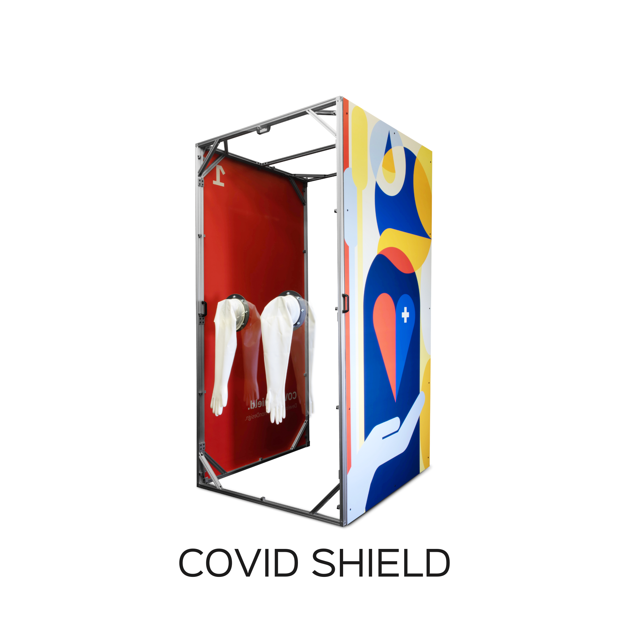 COVID-19 testing booth - SnapCab COVID Shield