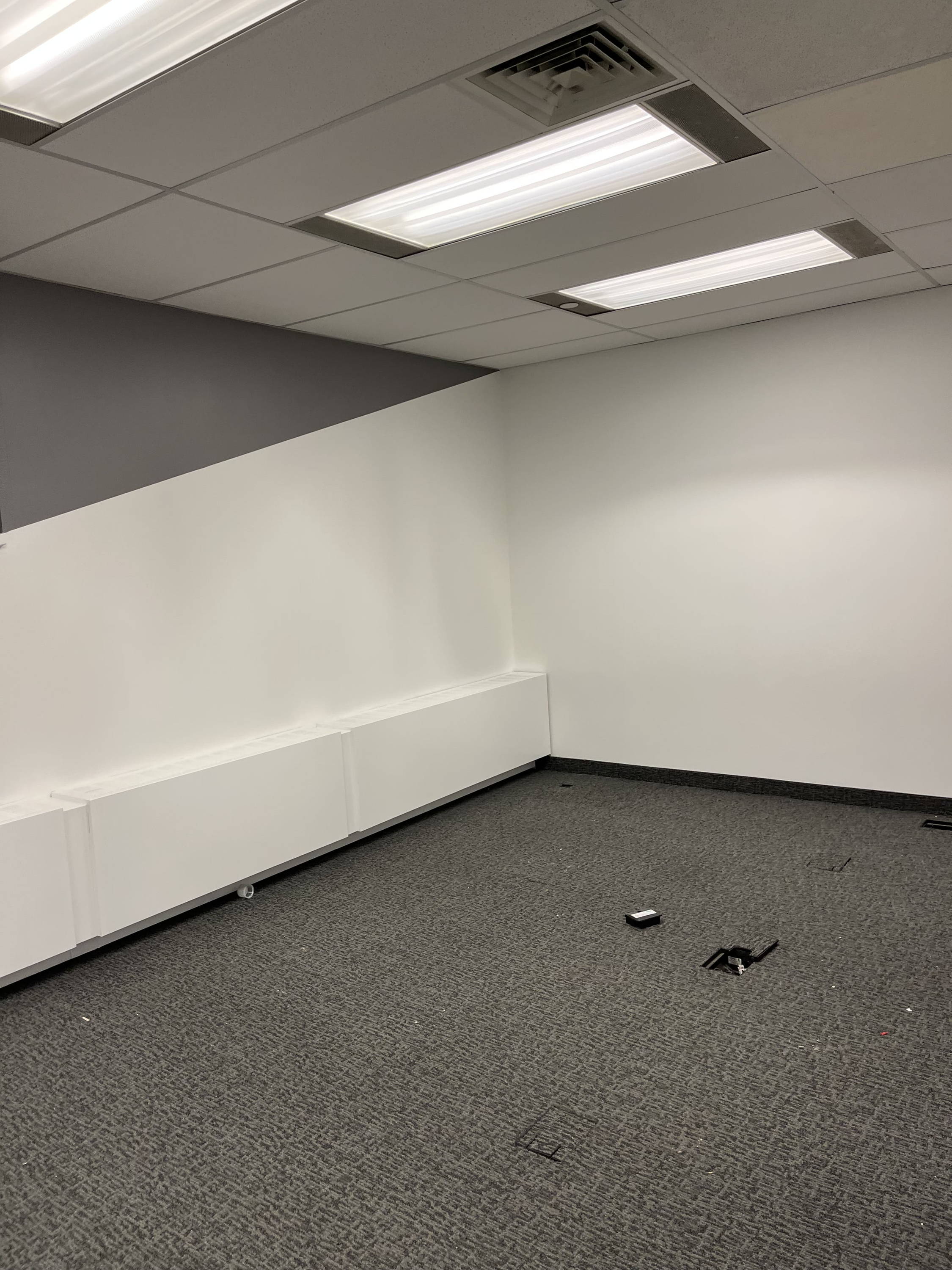 Commercial building wall