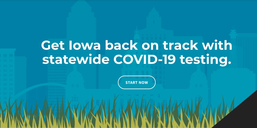 Test Iowa Initiative promotional image