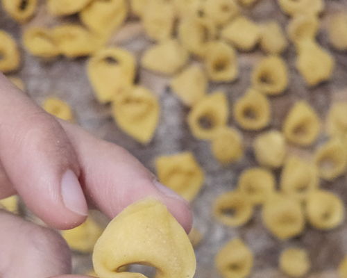 Cooking classes Bologna: Lesson on traditional Bolognese tortellini