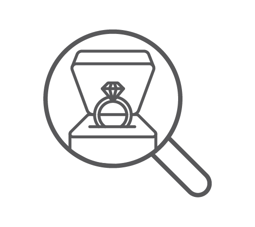 Engagement Ring Search Icon