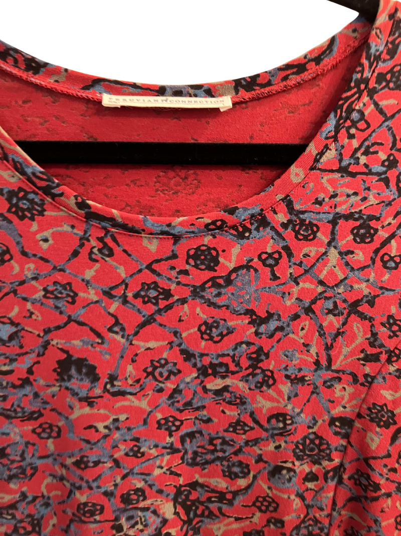 Long sleeve cotton knit dress - $50.00 | Peruvian Connection: Second ...