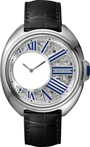 Clé de Cartier 41 Mysterious Hours Palladium