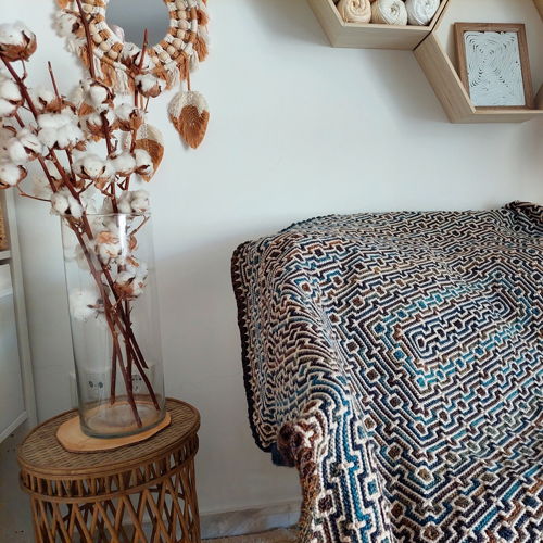 Mozaïek Allure Deken