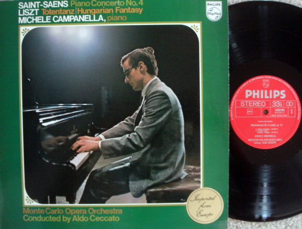 Philips / CAMPANELLA, - Saint-Saens Piano Concerto No.4...