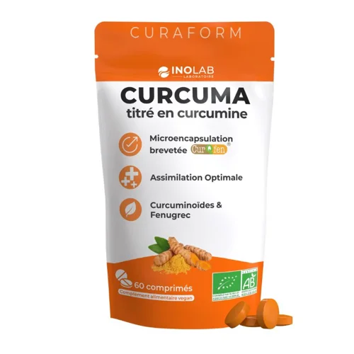 Curaform - Curcuma Bio titré en Curcumine