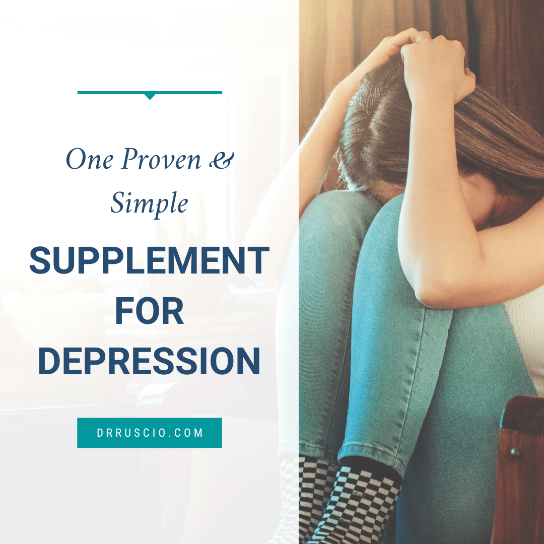 One Proven & Simple Supplement for Depression
