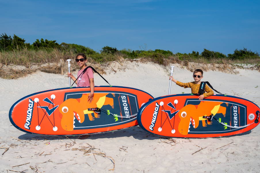 Stand up paddle board for child in Canada
