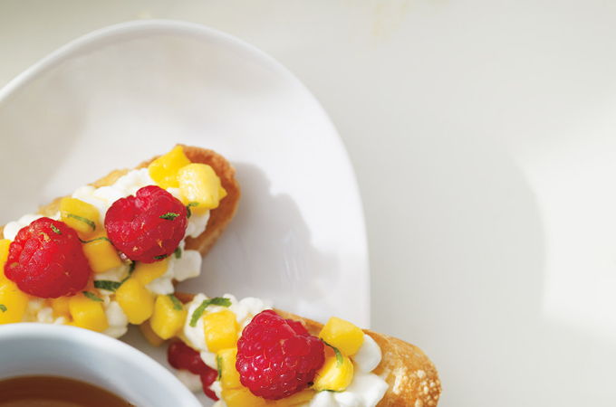Fruit Bruschetta   
