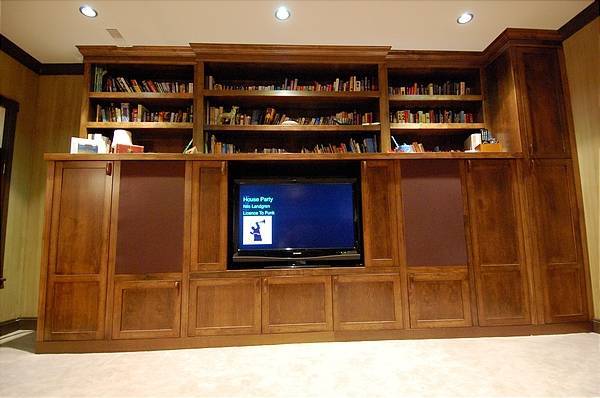 View forward - speakers behind grill