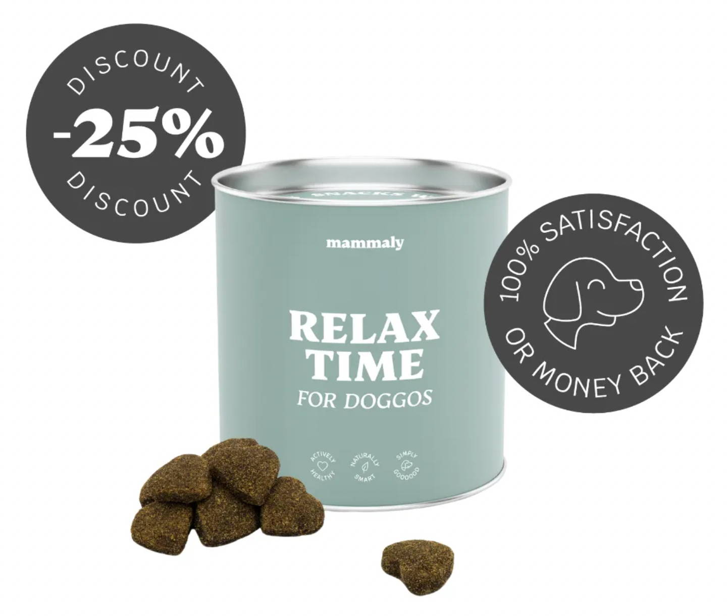 mammaly's relax time snacks with discount
