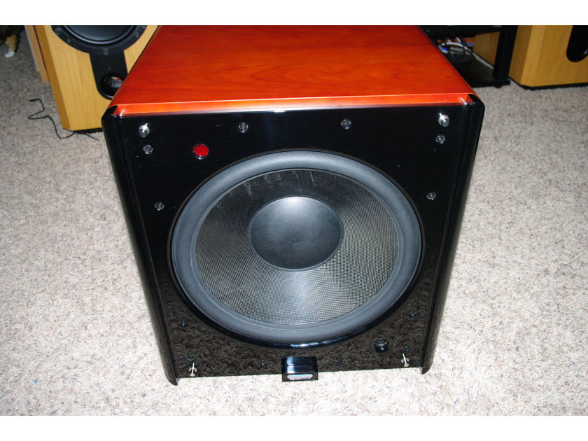 Velodyne DD18 Cherry Reference Grade Subwoofer excellent condition price well below book shipping included in the USA