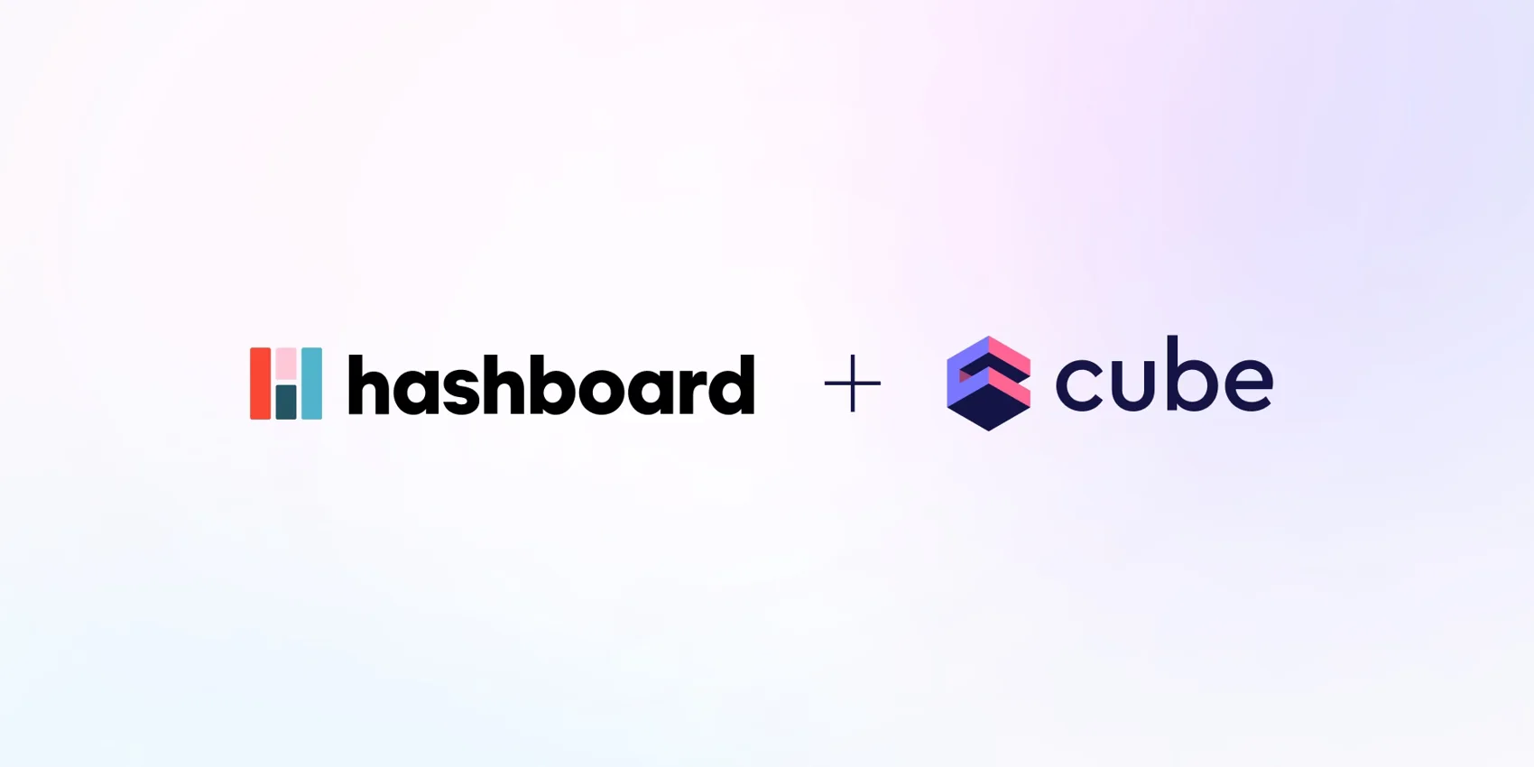 Cover of the 'Announcing Support for Hashboard in Cube' blog post