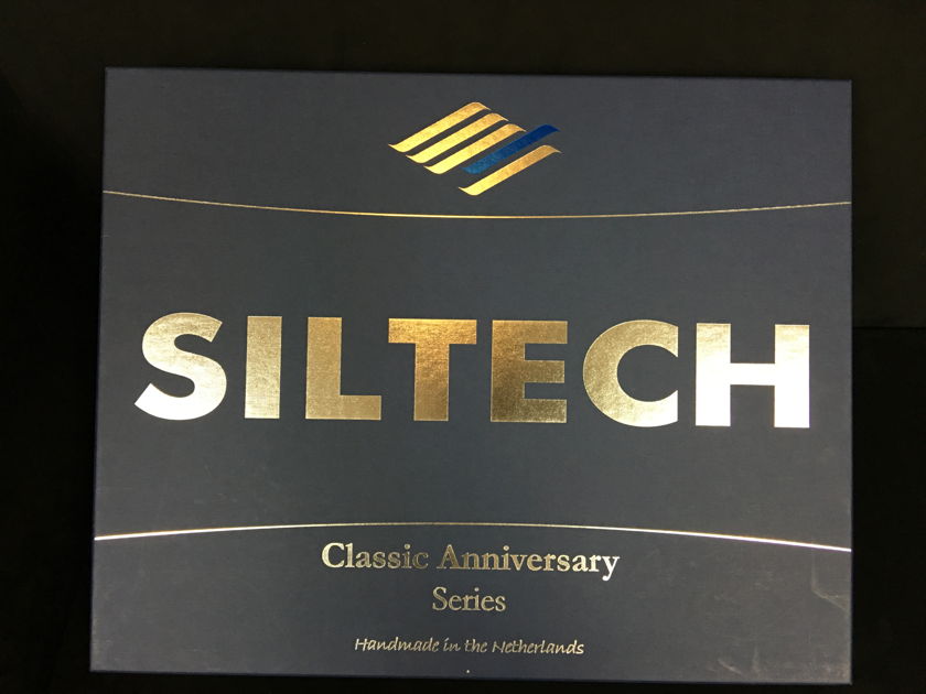 Siltech Cables Classic Anniversary 550L Speaker Cables 2.5m like new!!