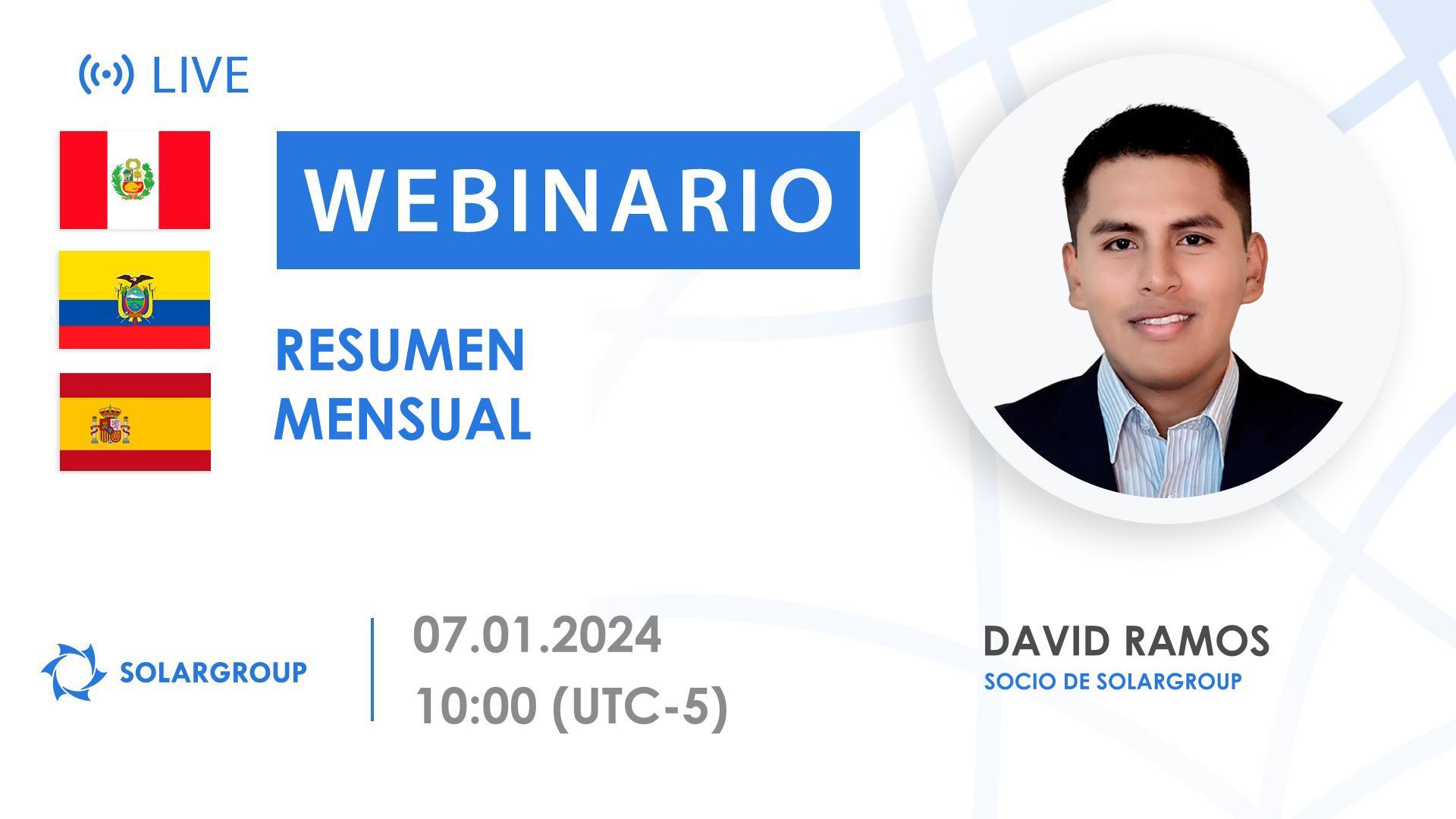 Peru. Resumen mensual