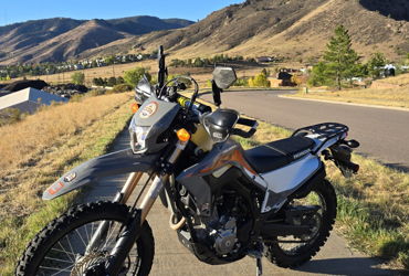 2024 HONDA CRF300LS motorcycle for rent near Tucson, AZ