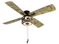 NWTF/Mossy Oak Ceiling Fan- Blades are reversible to show Mo